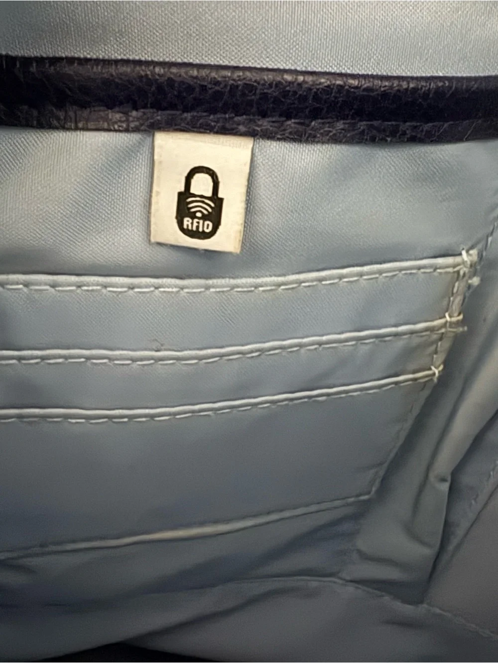 Baggallini Here And There Laptop Backpack RFID Navy